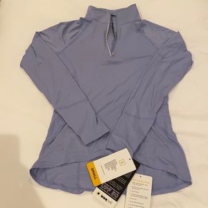 UPF 50 Bloq UV small half-zip NWT